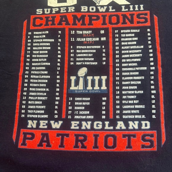 New England patriots T-shirt - Picture 6 of 7